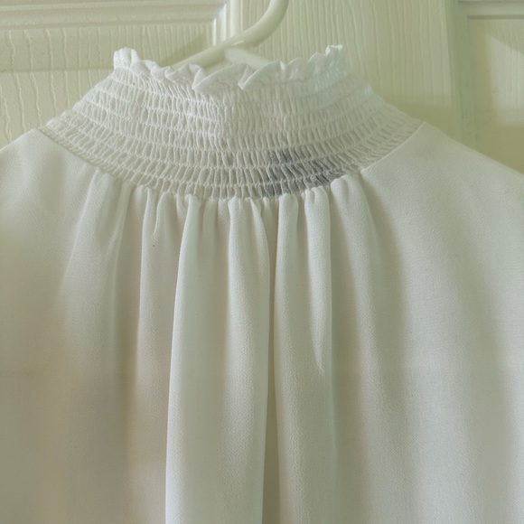 👚STATE White Ruffle Blouse – XS (2–4) – Romantic & Lightweight - Picture 9 of 14
